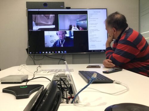 test tvpro zoom, skype - engineering roma